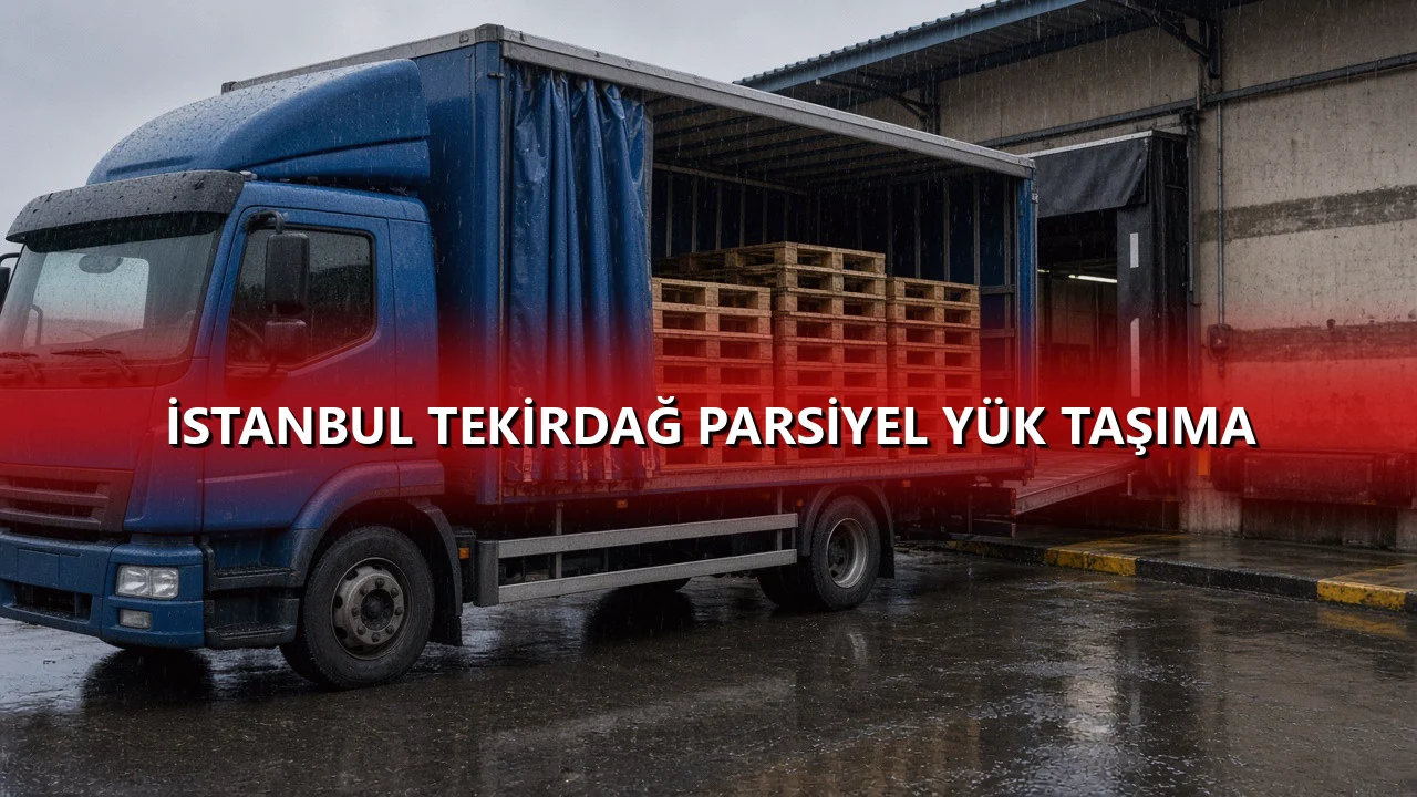 İstanbul Tekirdağ Parsiyel Yük Taşıma