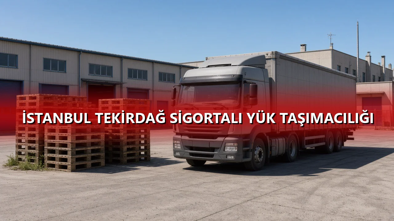 İstanbul Tekirdağ Sigortalı Yük Taşımacılığı